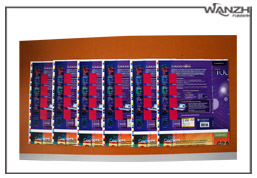 全自動(dòng)上下料海報(bào)貼標(biāo)機(jī)_上下料貼標(biāo)機(jī)_萬(wàn)志自動(dòng)化
